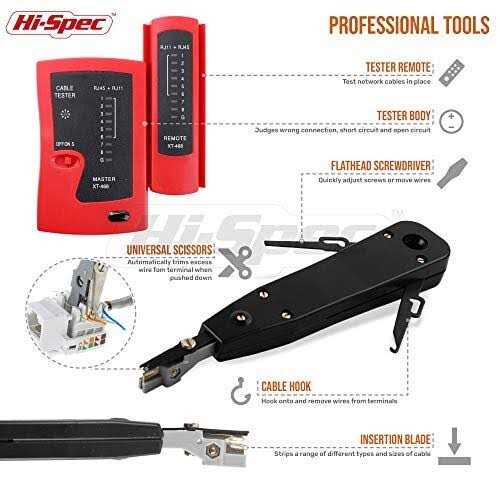 Hi-Spec 35pc tool kit with 3.6V USB Electric Screwdriver and drill set. Complete tool set - Zenithce