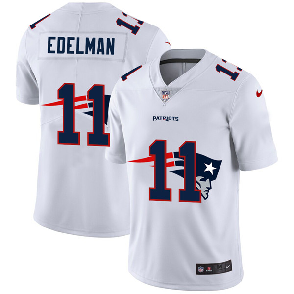 New England Patriots #11 Julian Edelman White Stitched Jersey - Zenithce