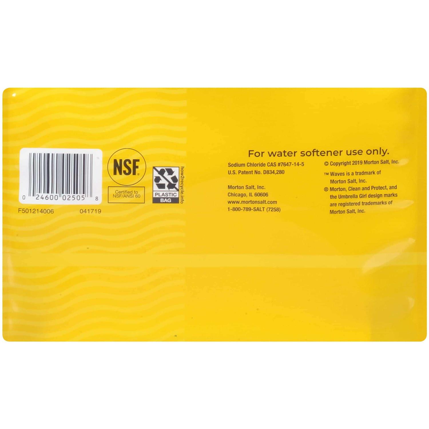 Morton Waves Rust Defense Water Softener Salt Bar 20 lb - Zenithce