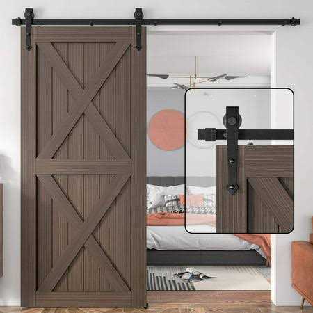 Winsoon Barn Door Lock Hardware Stainless Steel Sliding Privacy Latch for Closet Shed Pocket Doors Wood Gates –Brushed Nickel - Zenithce