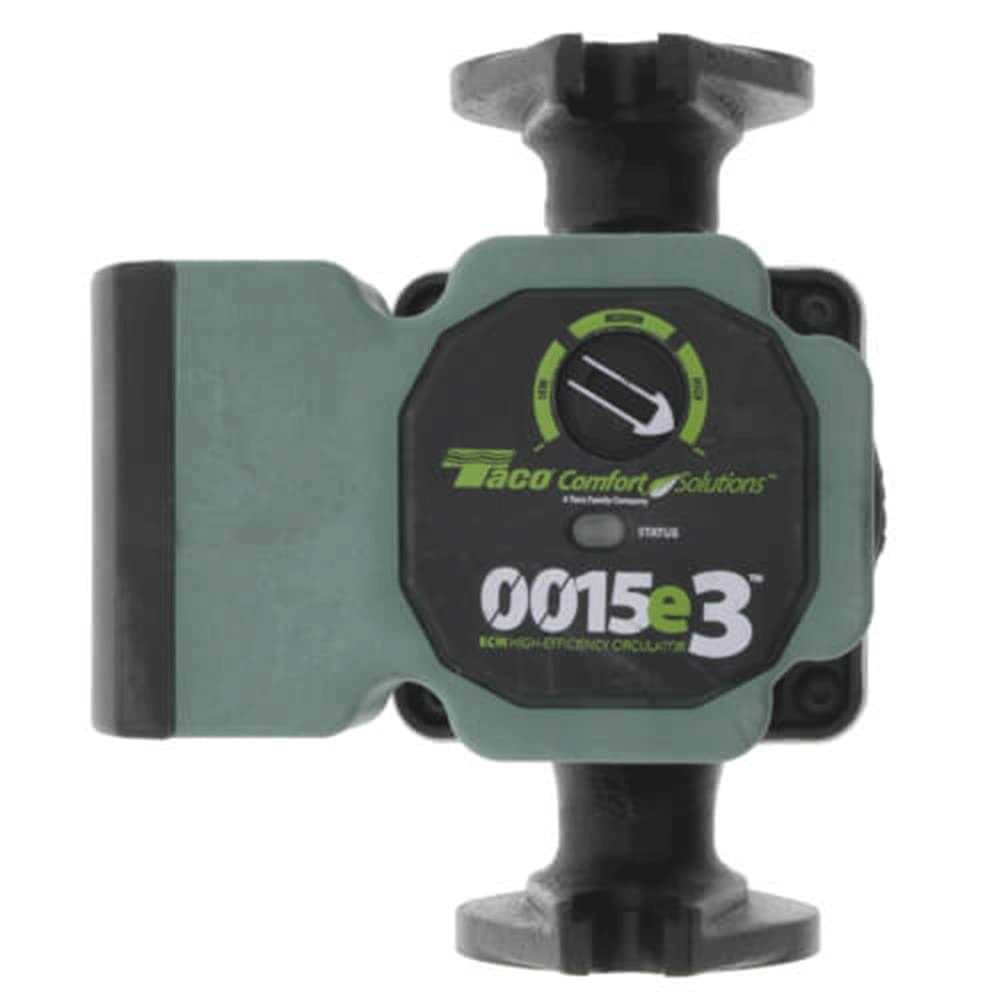 Taco 0015-MSF3-1IFC 0015 3-Speed Cast Iron Circulator - Zenithce