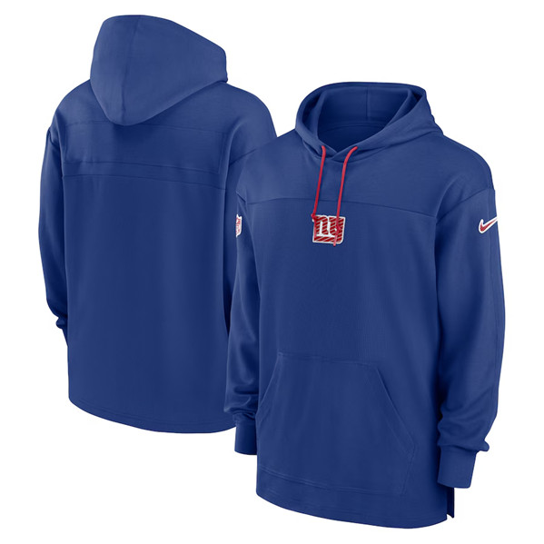 New York Giants Royal Performance Pullover Hoodie - Zenithce