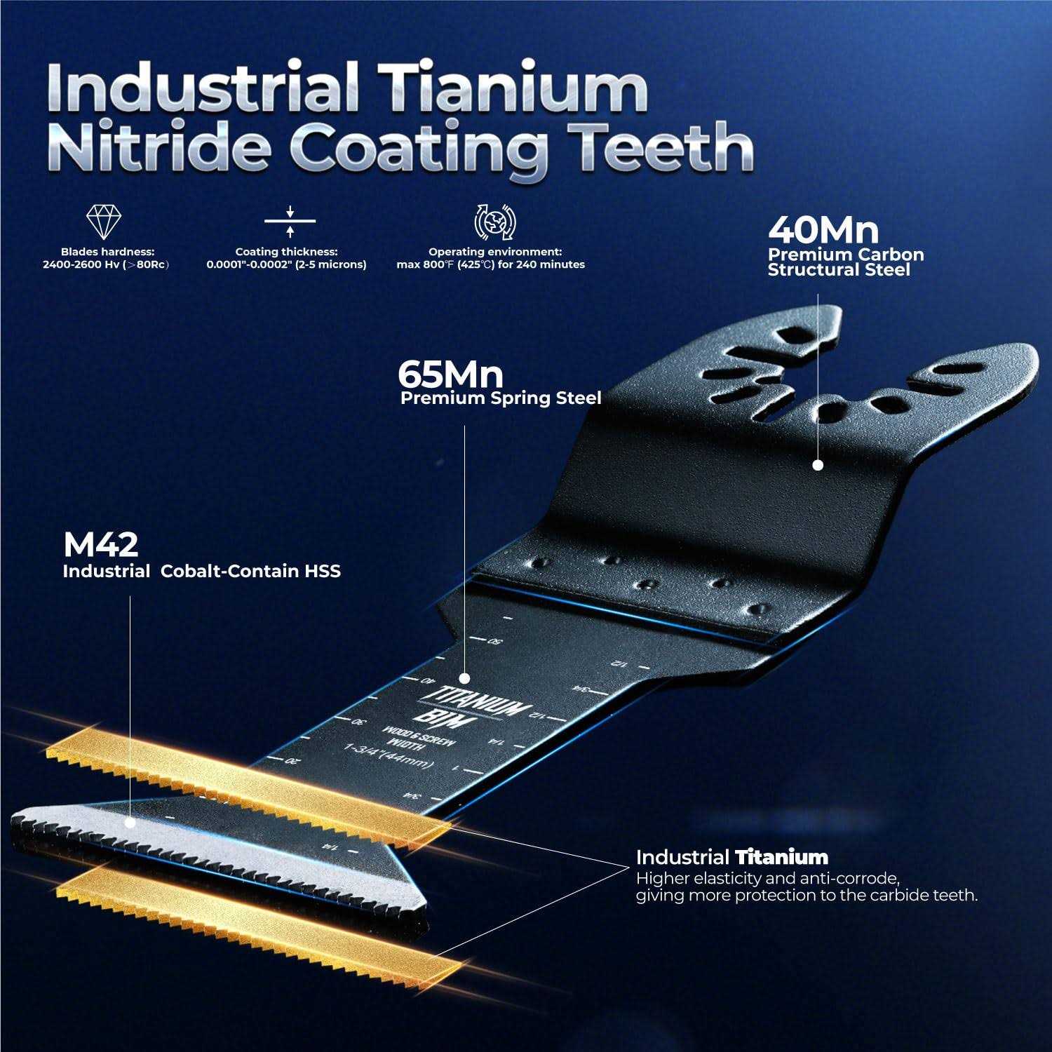 toolant M35 Cobalt Four Spiral Flute Step Drill Bit for Metal - Zenithce