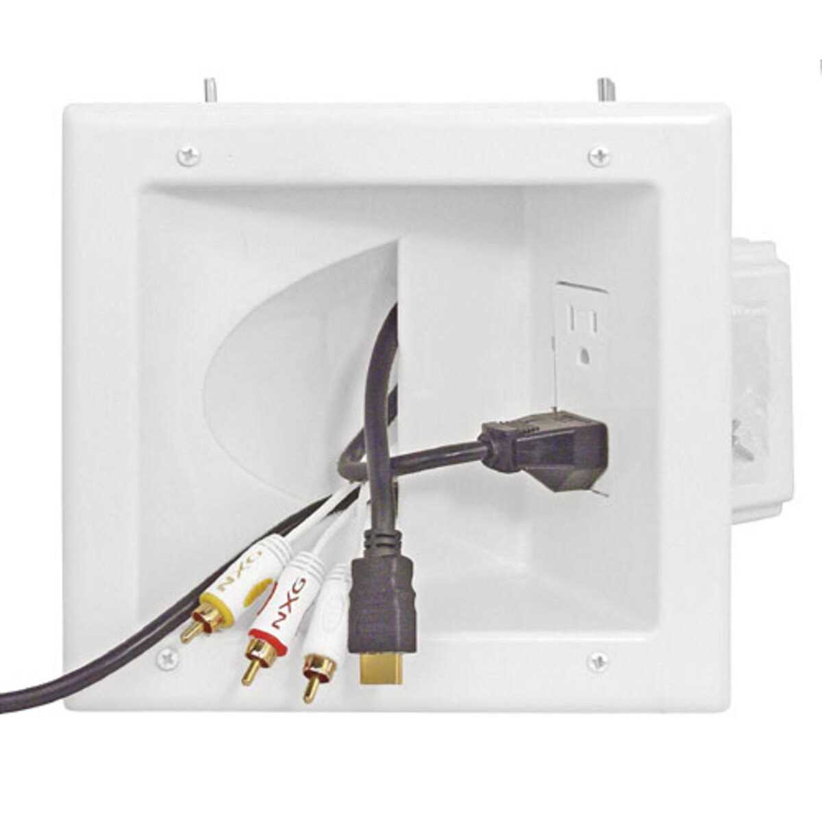ReceptXtenders 1-Gang 1/2 in. Electrical Receptacle Box Extension Ring - Zenithce