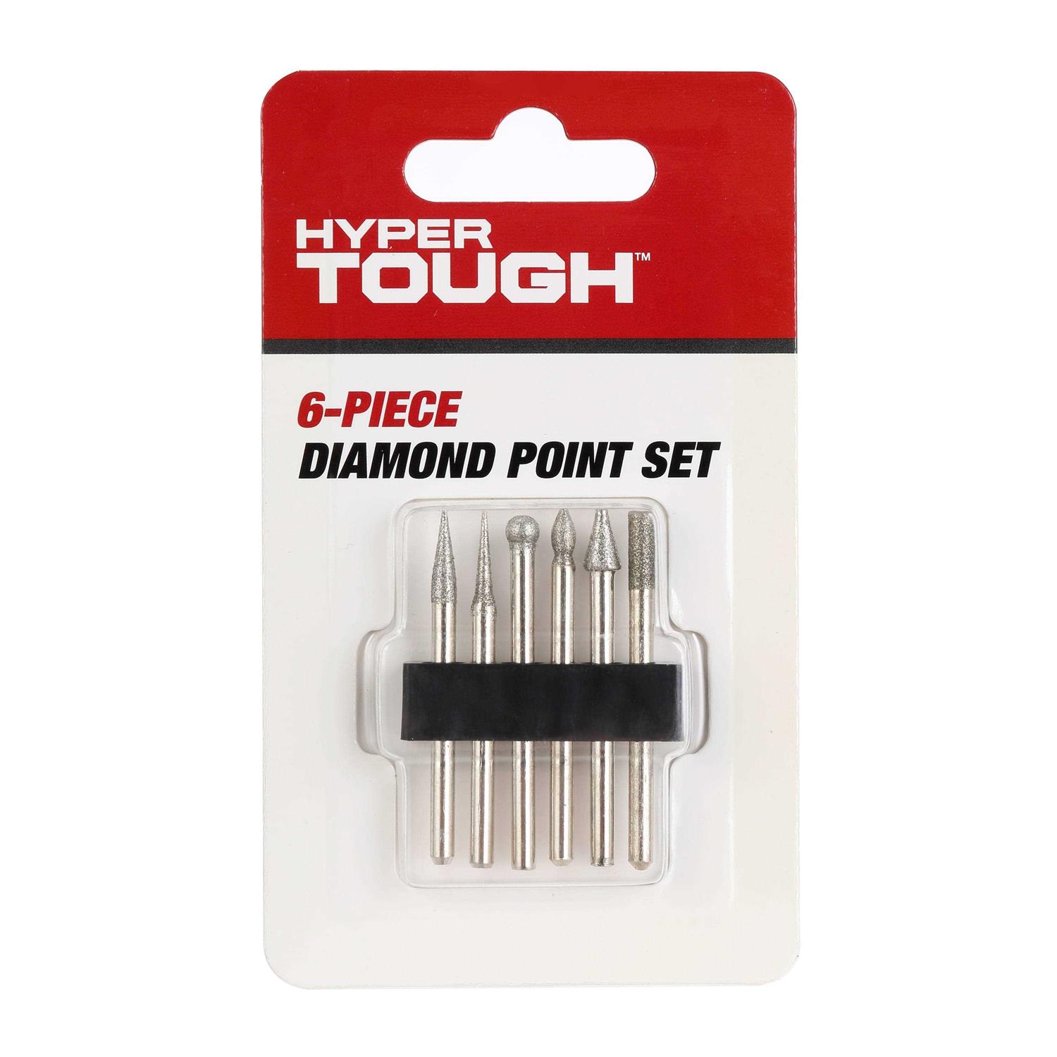 Hyper Tough 6 Piece Precision Screwdriver Set TS80037R - Zenithce