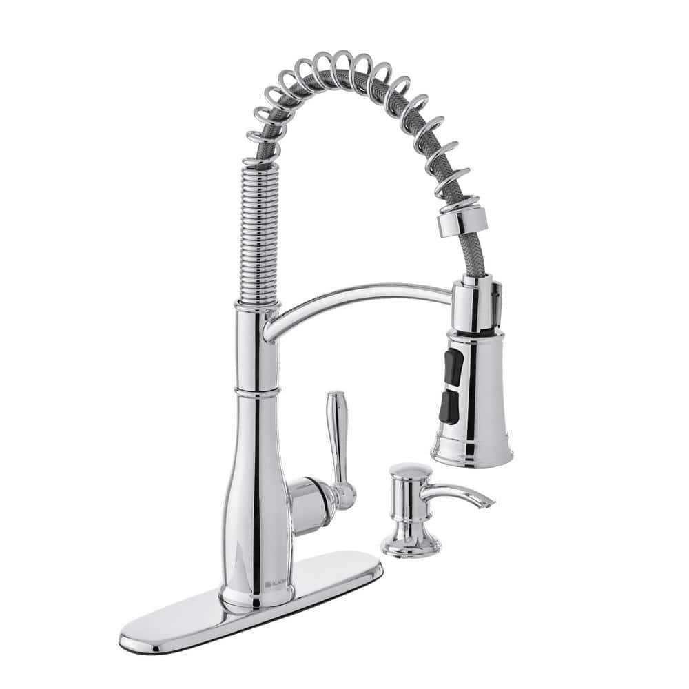 Glacier Bay Mandouri 4 in. Centerset 2-Handle LED High-Arc Bathroom Faucet - Zenithce