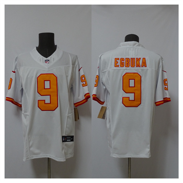 Tampa Bay Buccaneers #9 Emeka Egbuka White 2025 F.U.S.E. Vapor Limited Football Stitched Jersey - Zenithce
