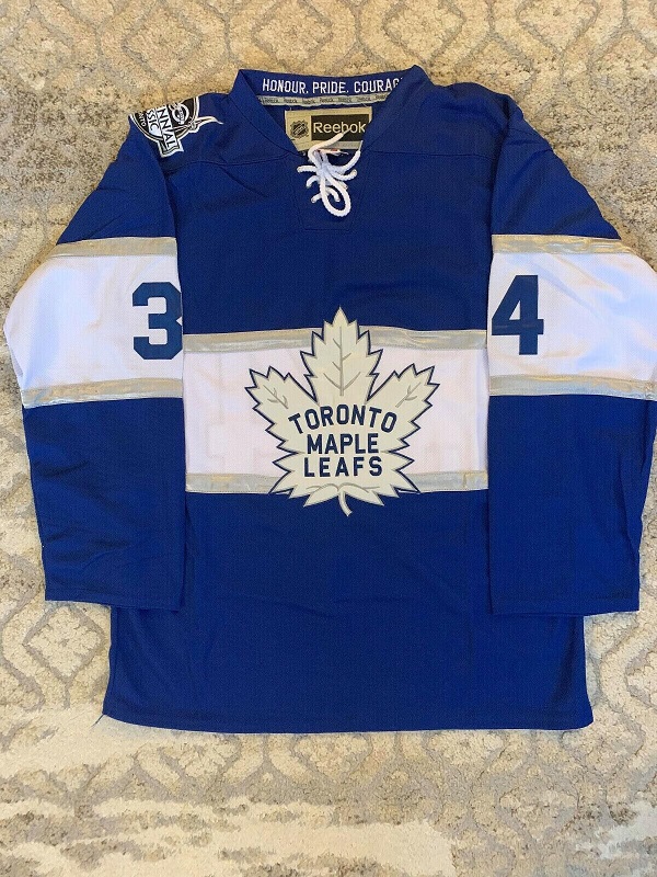 Toronto Maple Leafs #34 Auston Matthews Blue Stitched Jersey - Zenithce