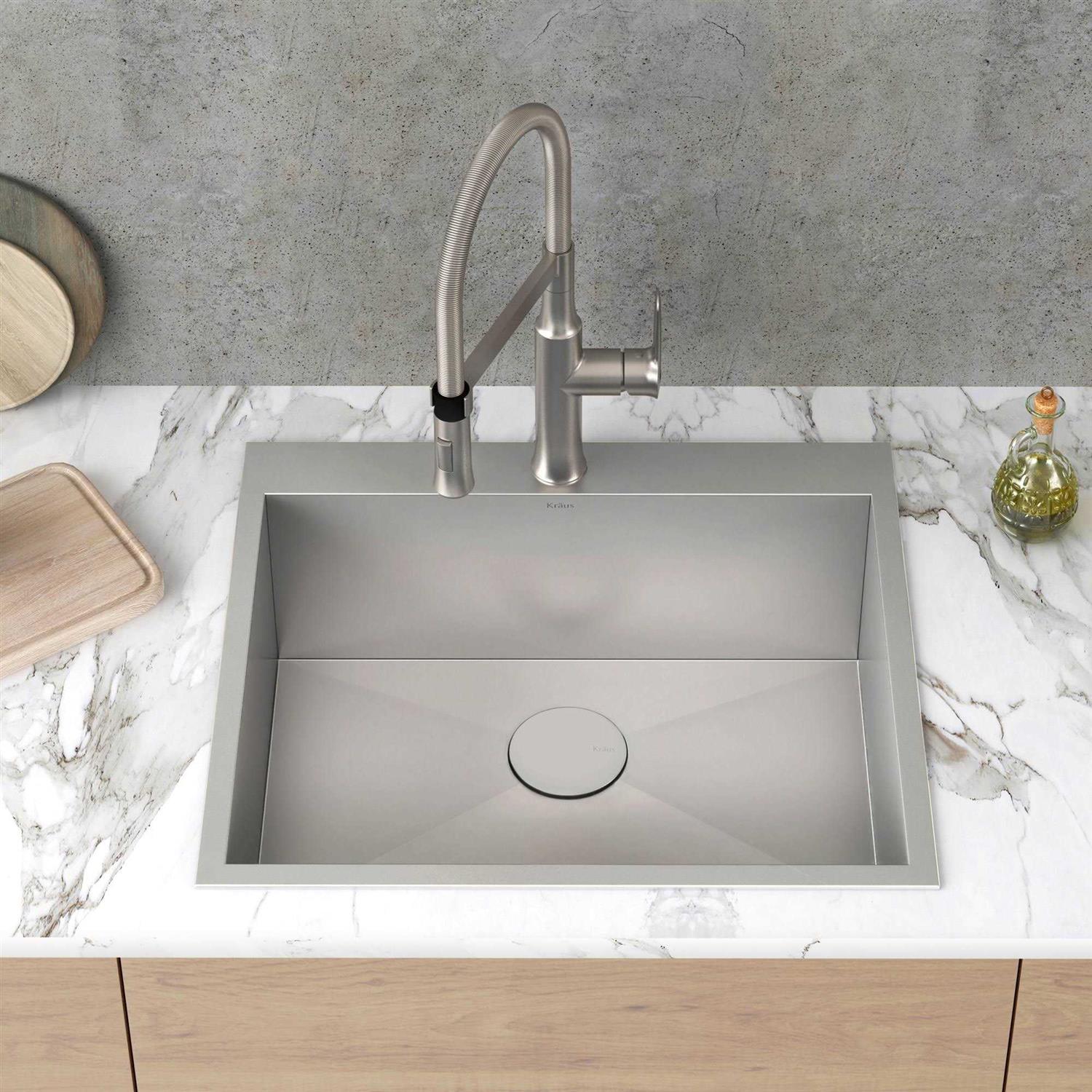 Kraus CapPro Removable Decorative Drain Cover STC-2 - Zenithce