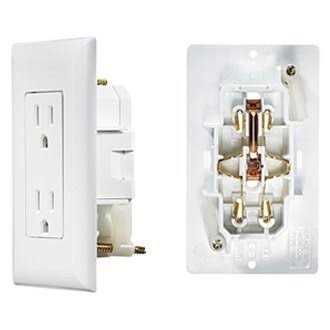 RV Designer S807 Dual GFCI Outlet with Cover Plate - Zenithce
