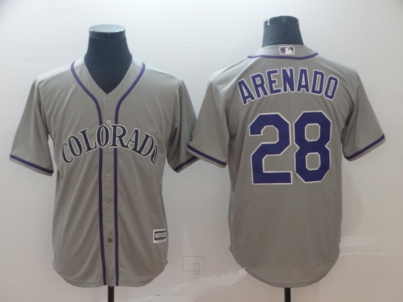 Colorado Rockies #28 Nolan Arenado 
