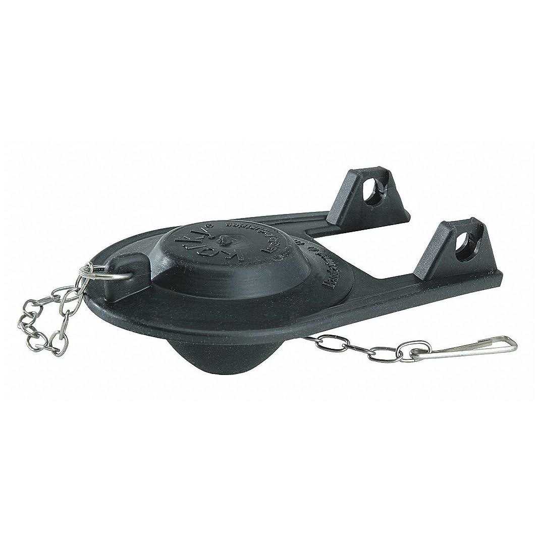 Korky Black Toilet Flapper - Zenithce