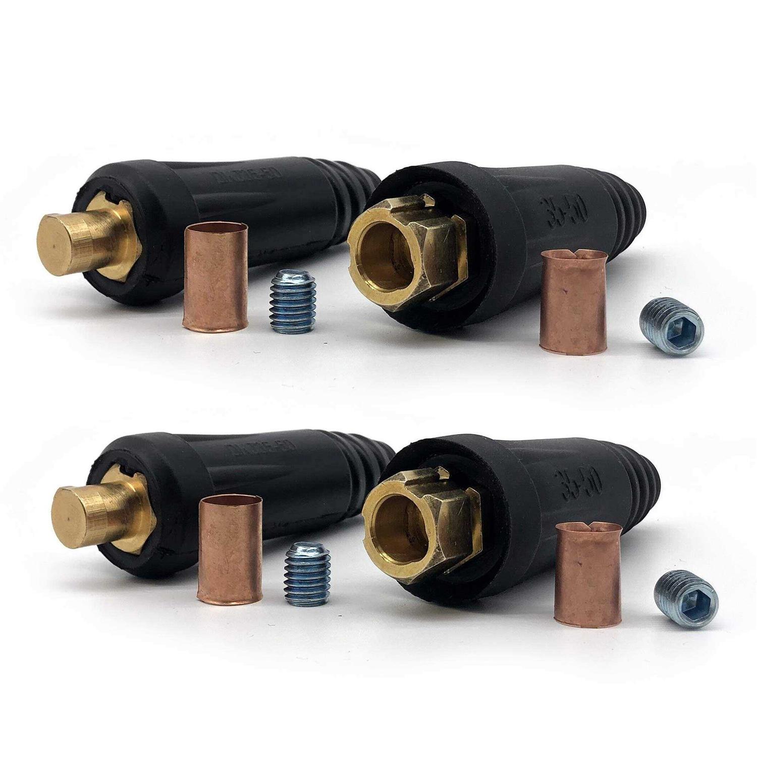 Rx Weld Welding Cable Quick Connector Pair Dinse-style - Zenithce