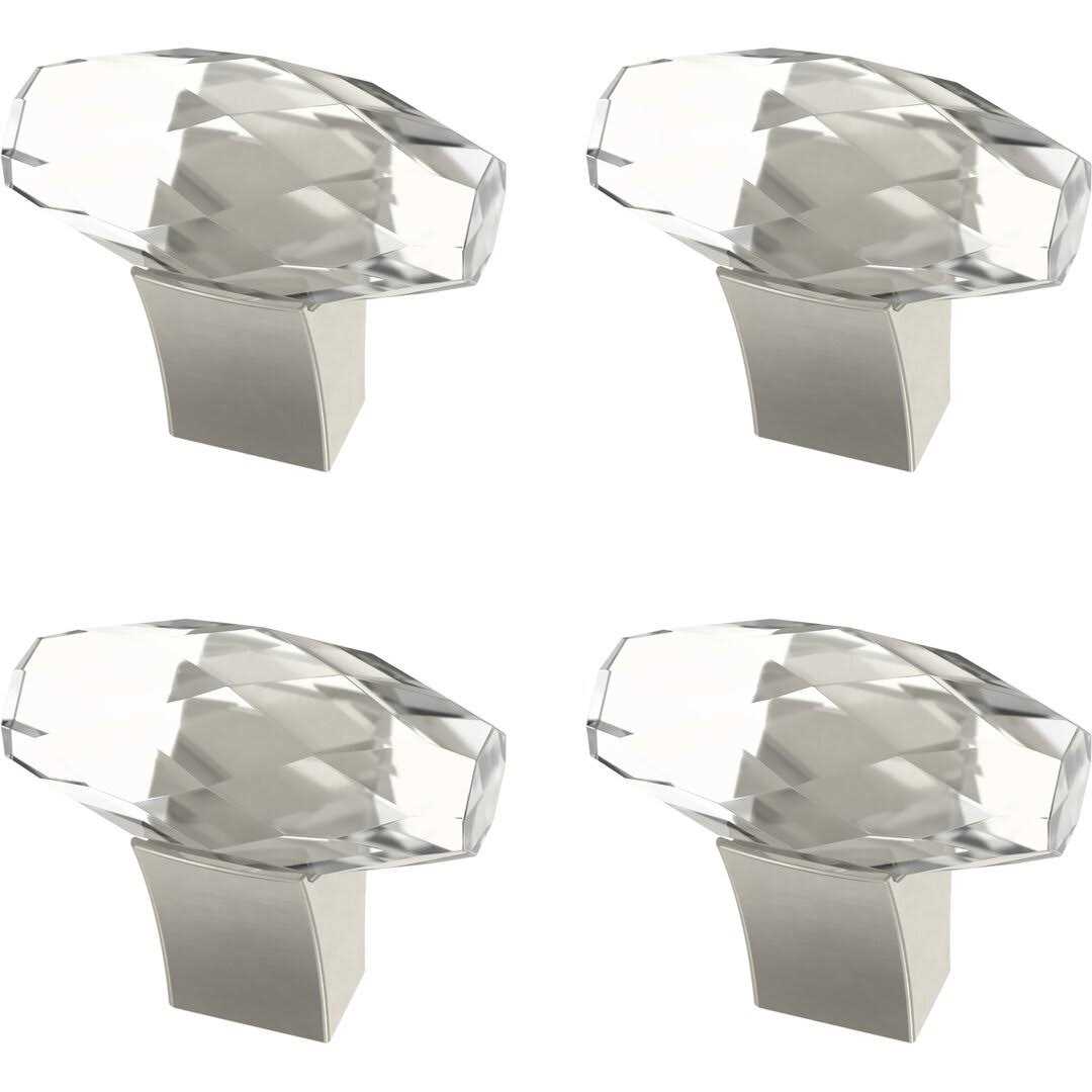 Franklin Brass Cut Glass Oval Cabinet Knob P40857K - Zenithce