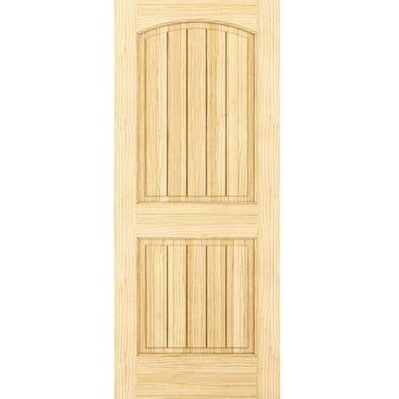 Paneled Solid Manufactured Wood Primed Barn Door without Installation Hardware Kit Calhome - Zenithce