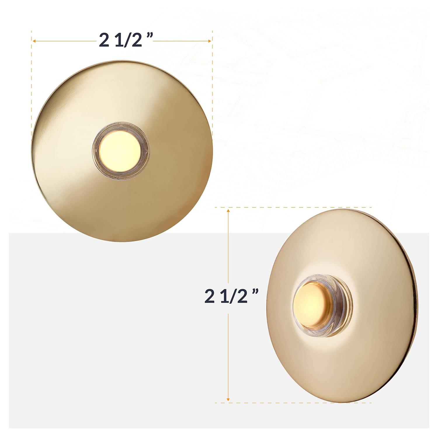 Newhouse Hardware CKIT1 Two Note Electric Door Bell Chime Kit w/ 1 - Zenithce