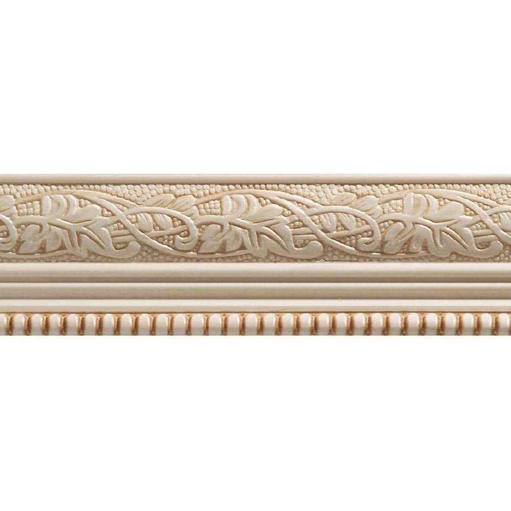 Ornamental Mouldings 15/32-in x 5-1/2-in x 8-ft Traditional Unfinished White Hardwood Baseboard Moulding OML30B-8FTWHW - Zenithce