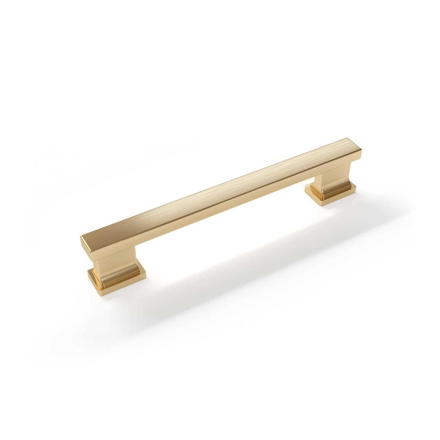 NewAge Products Home Cabinet Brushed Nickel Contemporary Square Knob - Zenithce