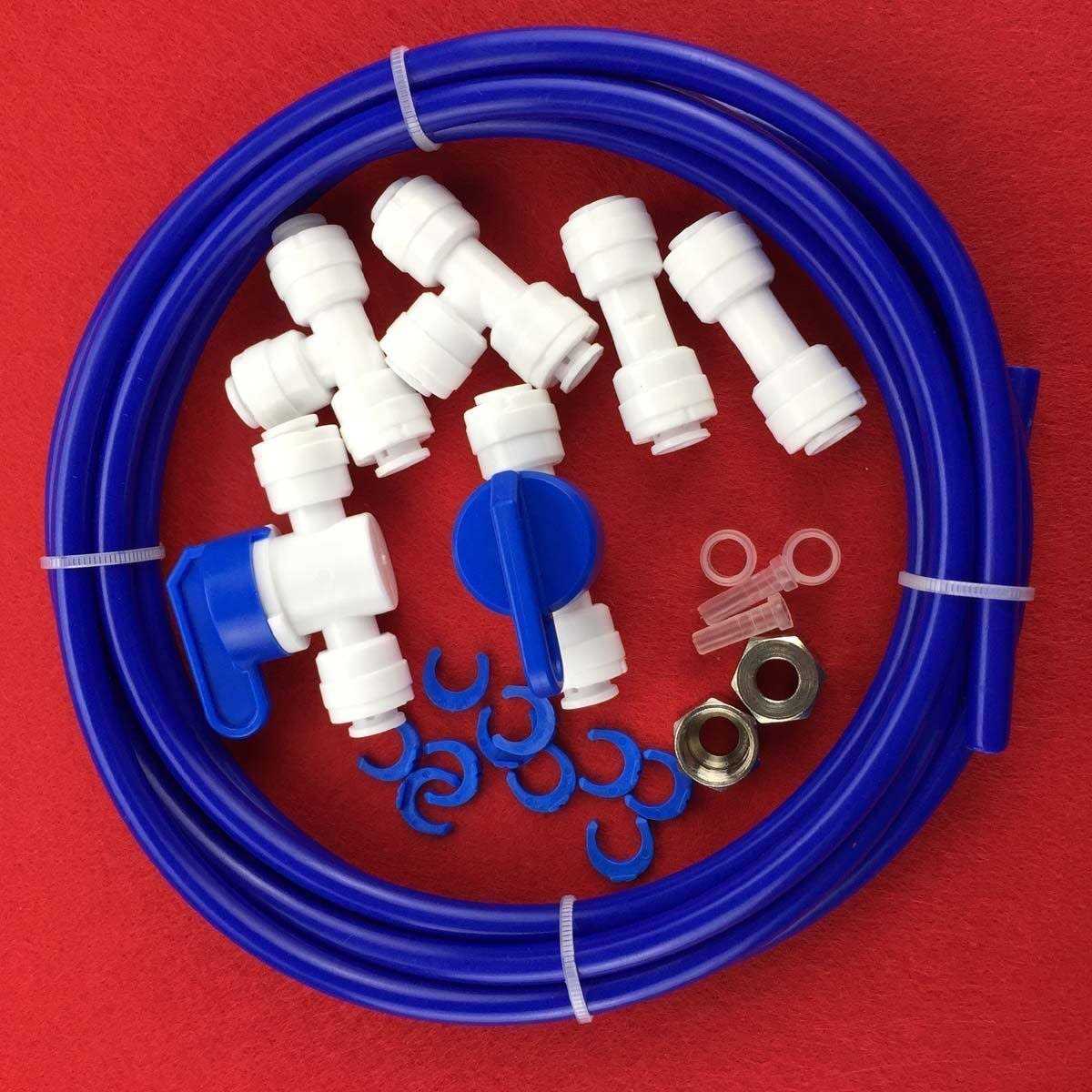 Malida 1/2 to 1/4 Feed Water Adapter Ball Valve Faucet Tap Reverse Osmosis - Zenithce