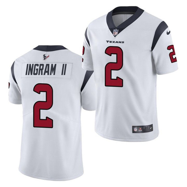 Houston Texans #2 Mark Ingram II White Vapor Untouchable Limited Stitched Jersey - Zenithce