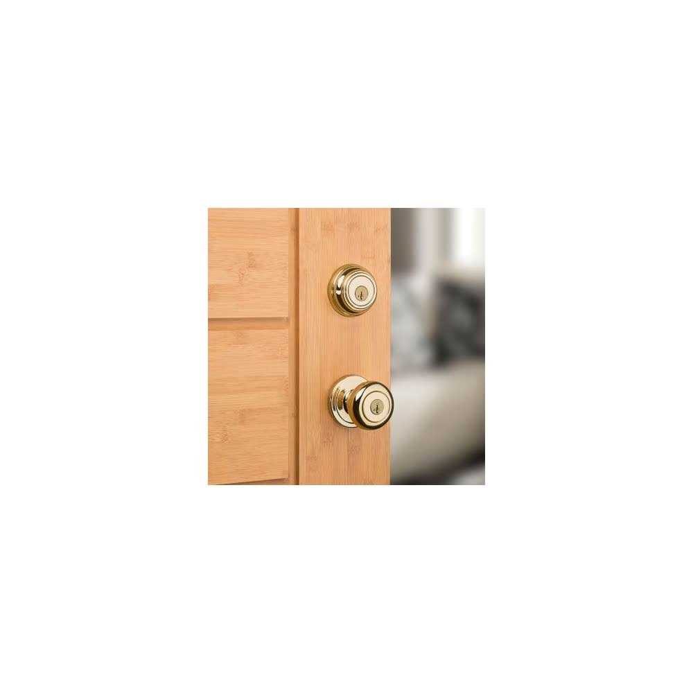 Kwikset Juno Door Knob & Single Cylinder Deadbolt - Zenithce