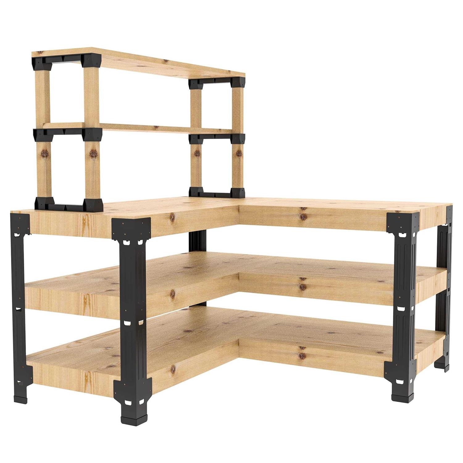 FLEXIMOUNTS Steel Workbench Kit 5 Legs Shaped - Zenithce
