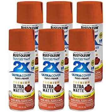 Rust-Oleum 366987-6PK Painter’s Touch 2X Ultra Cover Spray Paint - Zenithce