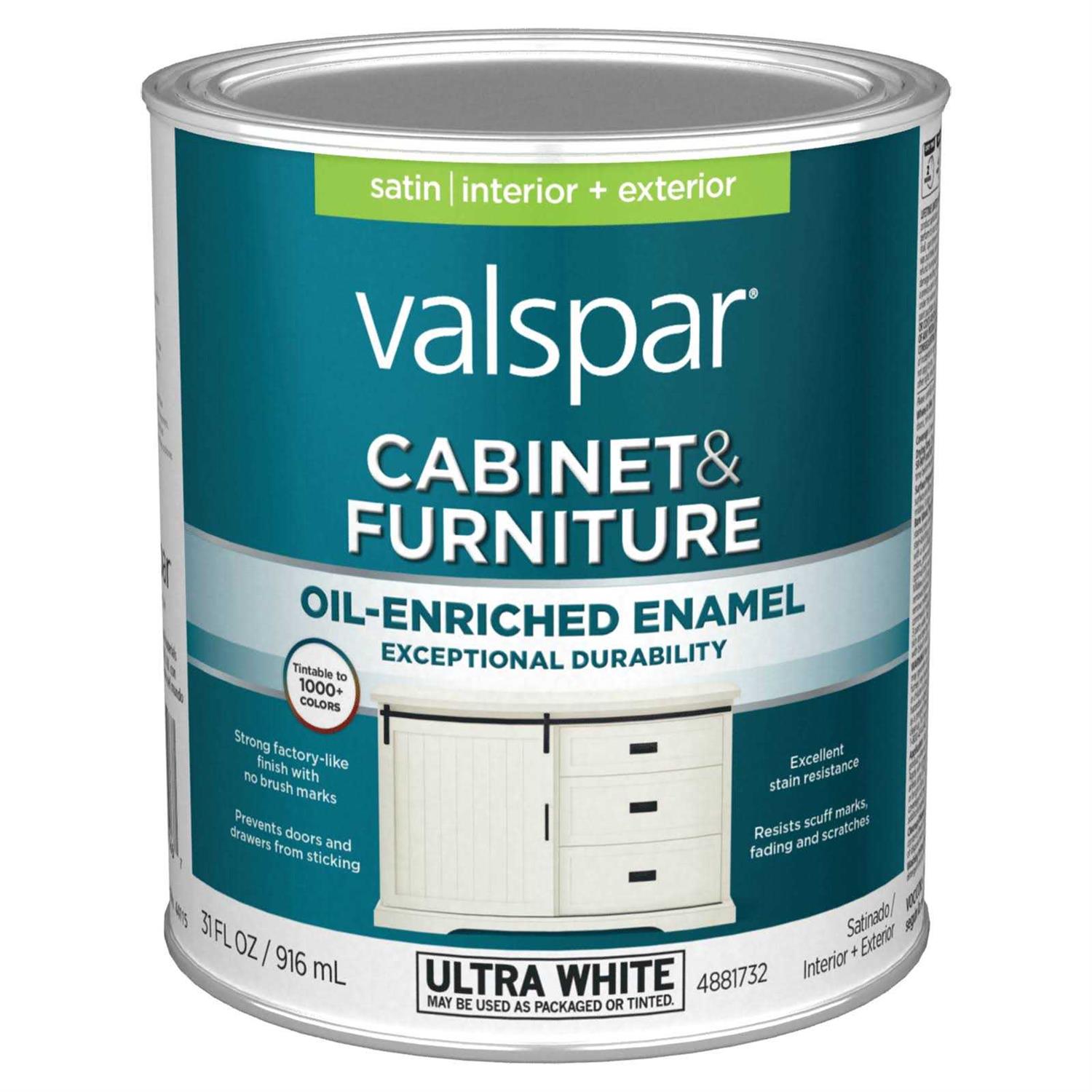Valspar Base Cabinet and Furniture Paint Enamel 007 - Zenithce