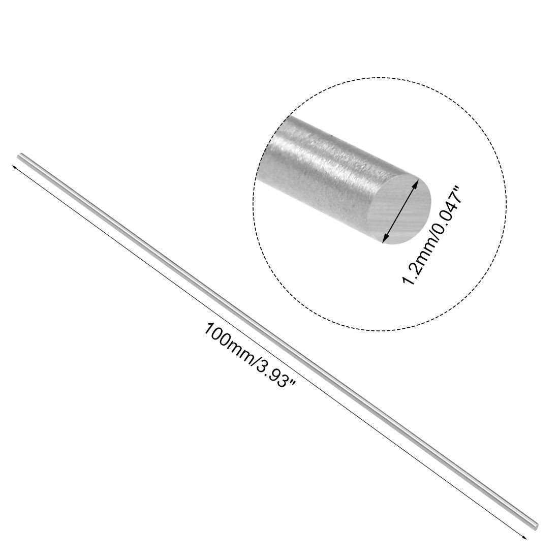 Harfington Round Rod HSS Lathe Bar Stock DIY Craft Tool - Zenithce