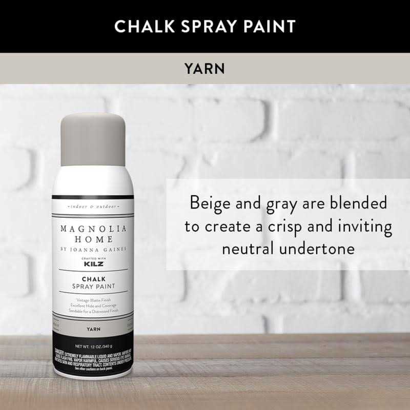Magnolia Home by Joanna Gaines Matte Sprayable Chalk Paint 12 oz - Zenithce
