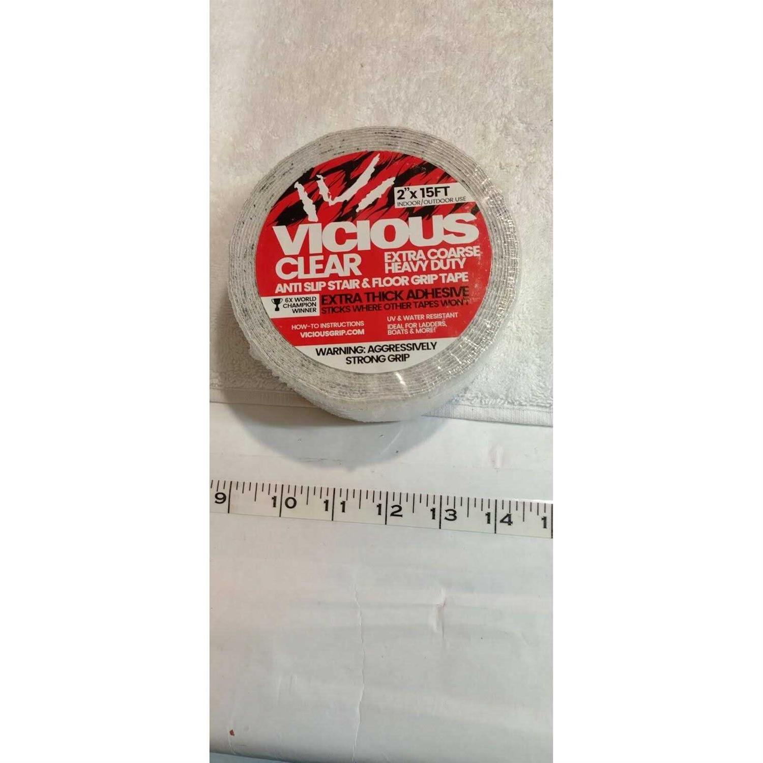 Vicious Anti Slip Tape 15′ Roll Extra Coarse - Zenithce