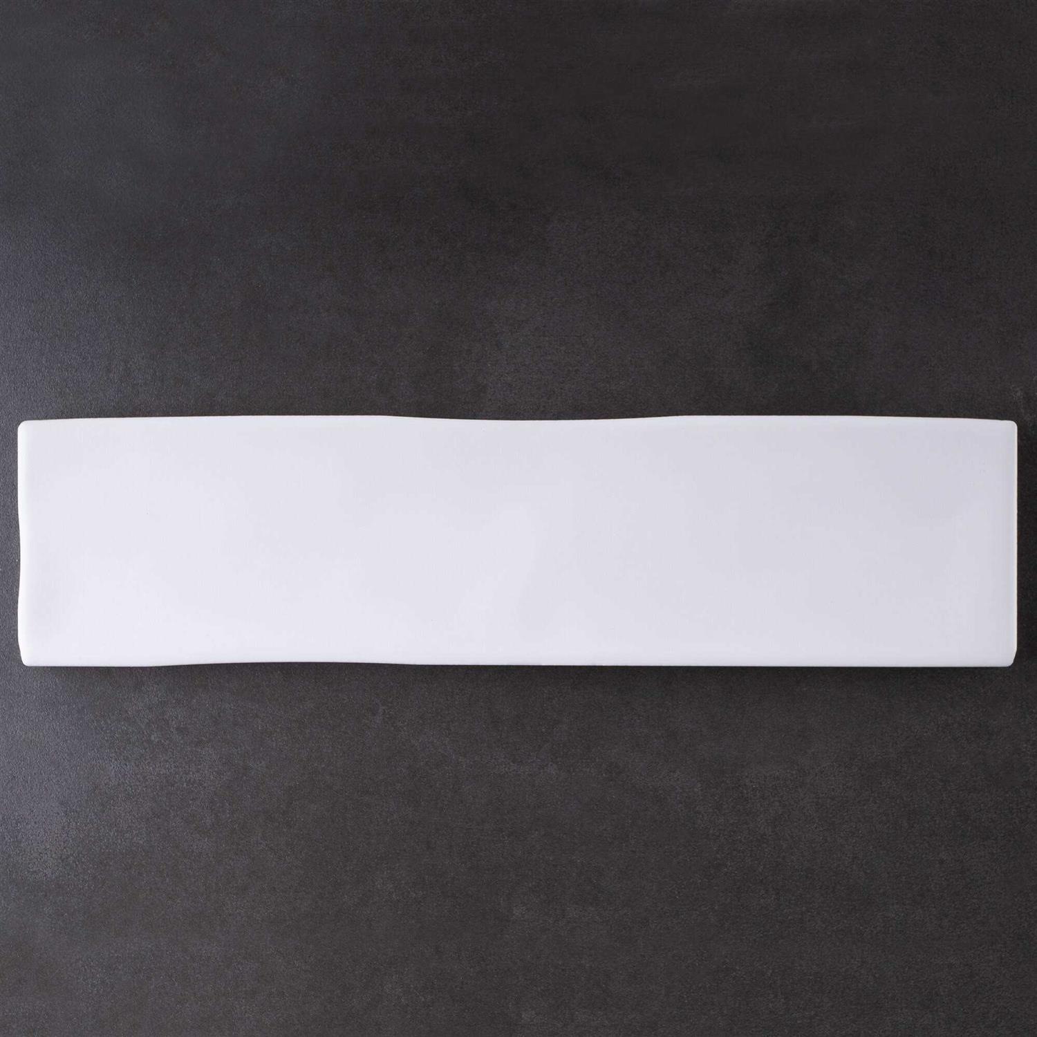 MOLOVO Kezma 2.95 in. x 11.81 in. Polished Ceramic Subway Wall Tile - Zenithce