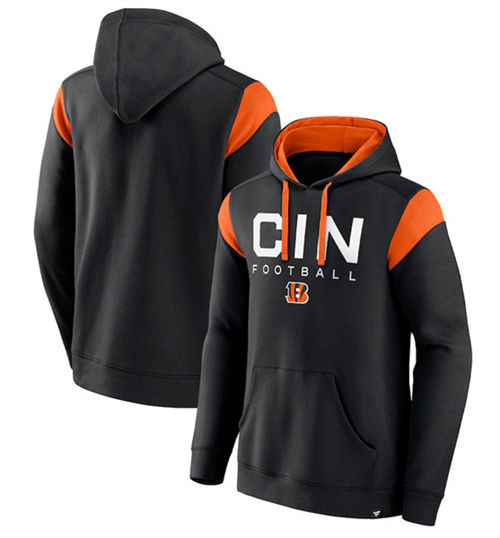 Cincinnati Bengals Black Call The Shot Pullover Hoodie - Zenithce