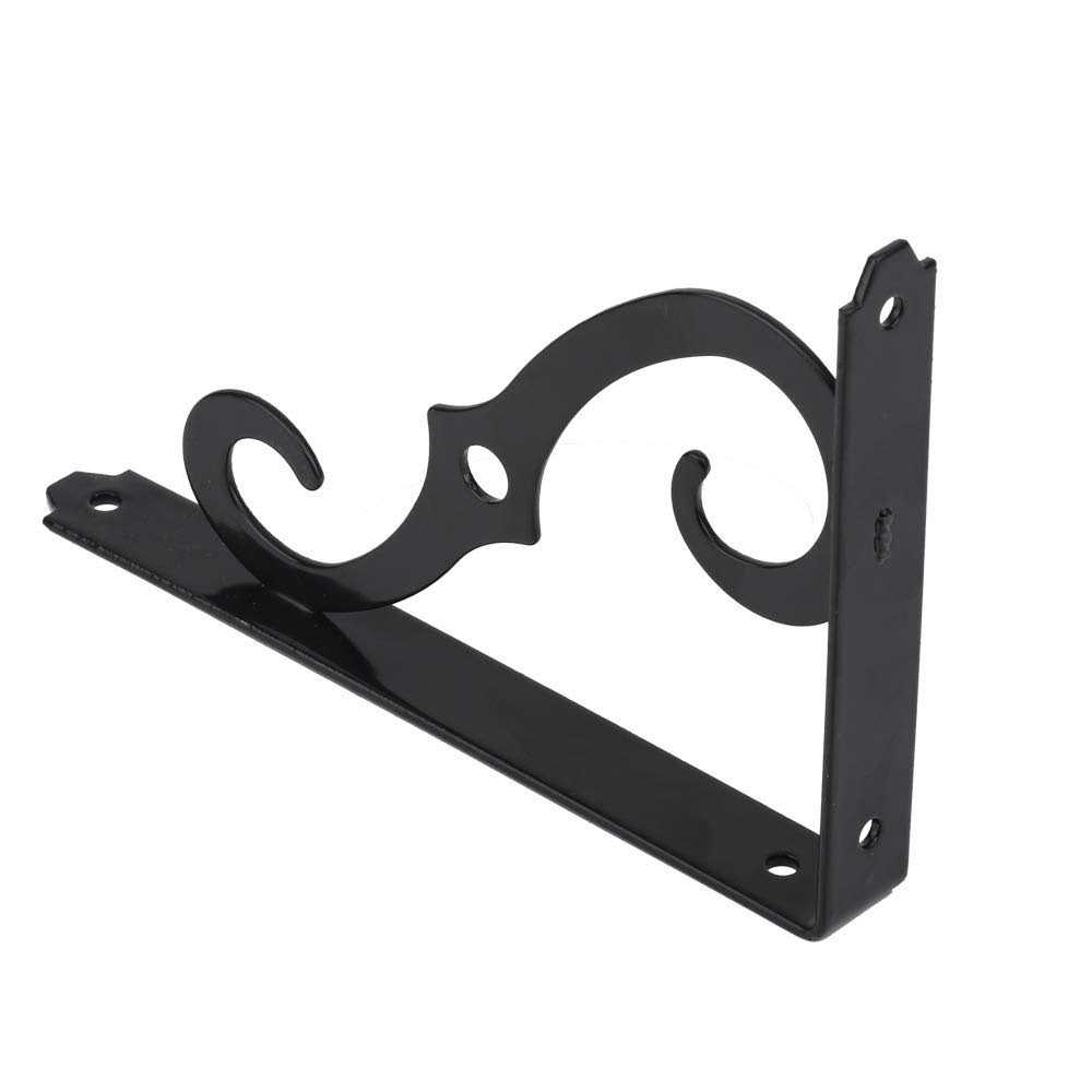 HOME MASTER HARDWARE 10 Decorative Shelf Brackets Shelf Bracket Corner Brace Joint Right Angle - Zenithce