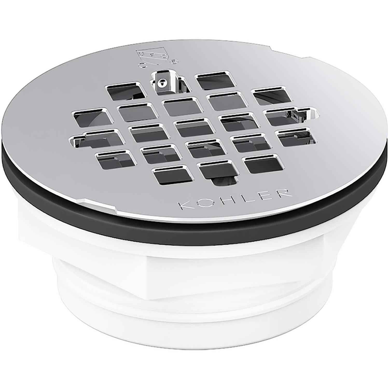 Kohler K-22675 Round Brass Shower Receptor Drain - Zenithce