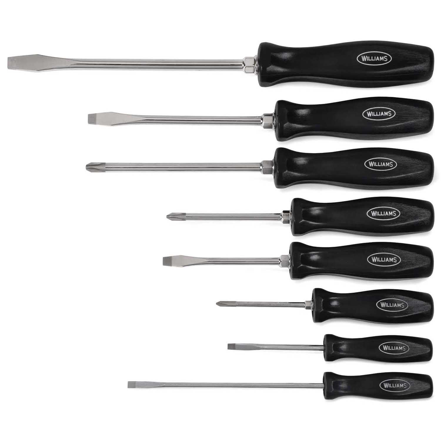 Williams / Snap-on 50607 Williams 50607 79 Piece 3/8 Drive Deluxe Tool Set 6 and 12 Point Rugged-Case-System Tool Set, SAE and Metric - Zenithce