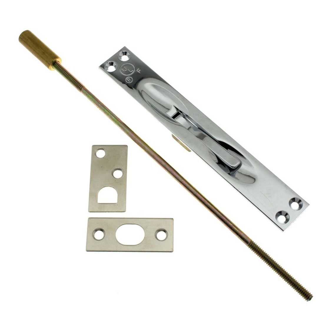 idh by St. Simons Solid Brass Extension Flush Bolt - Zenithce