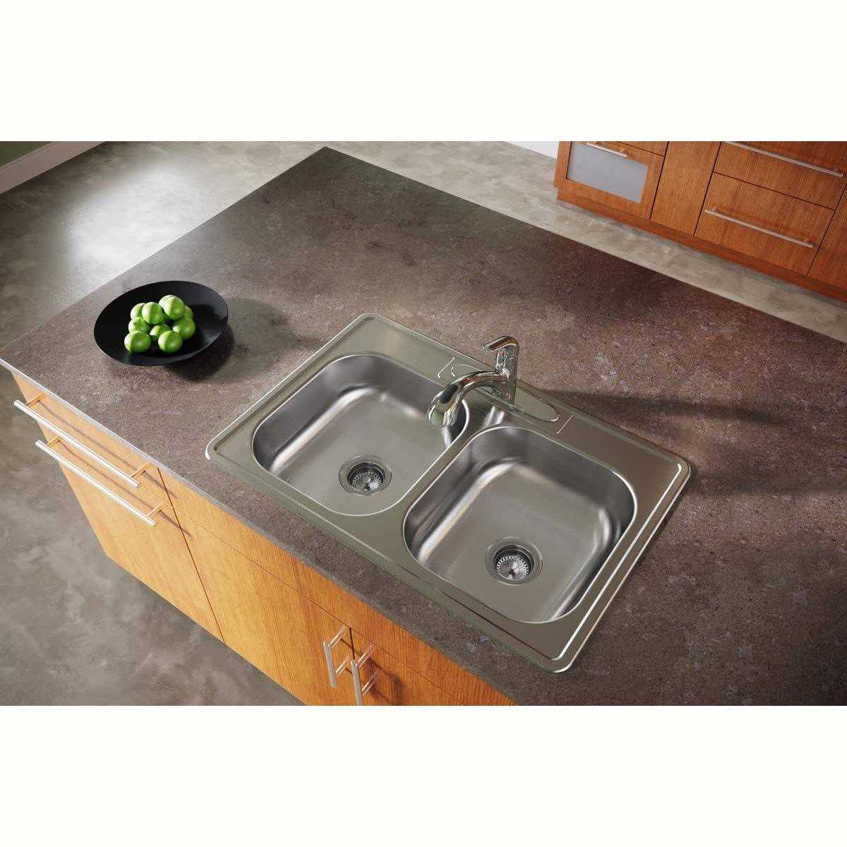 Elkay D233193 Dayton 33 Stainless Steel Kitchen Sink - Zenithce