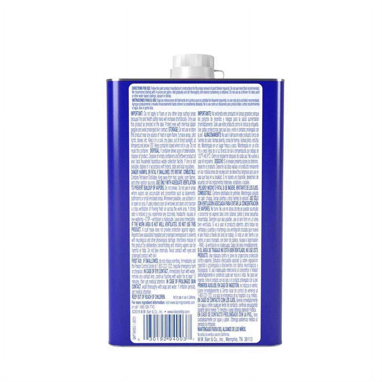 Klean Strip Paint Thinner - Zenithce