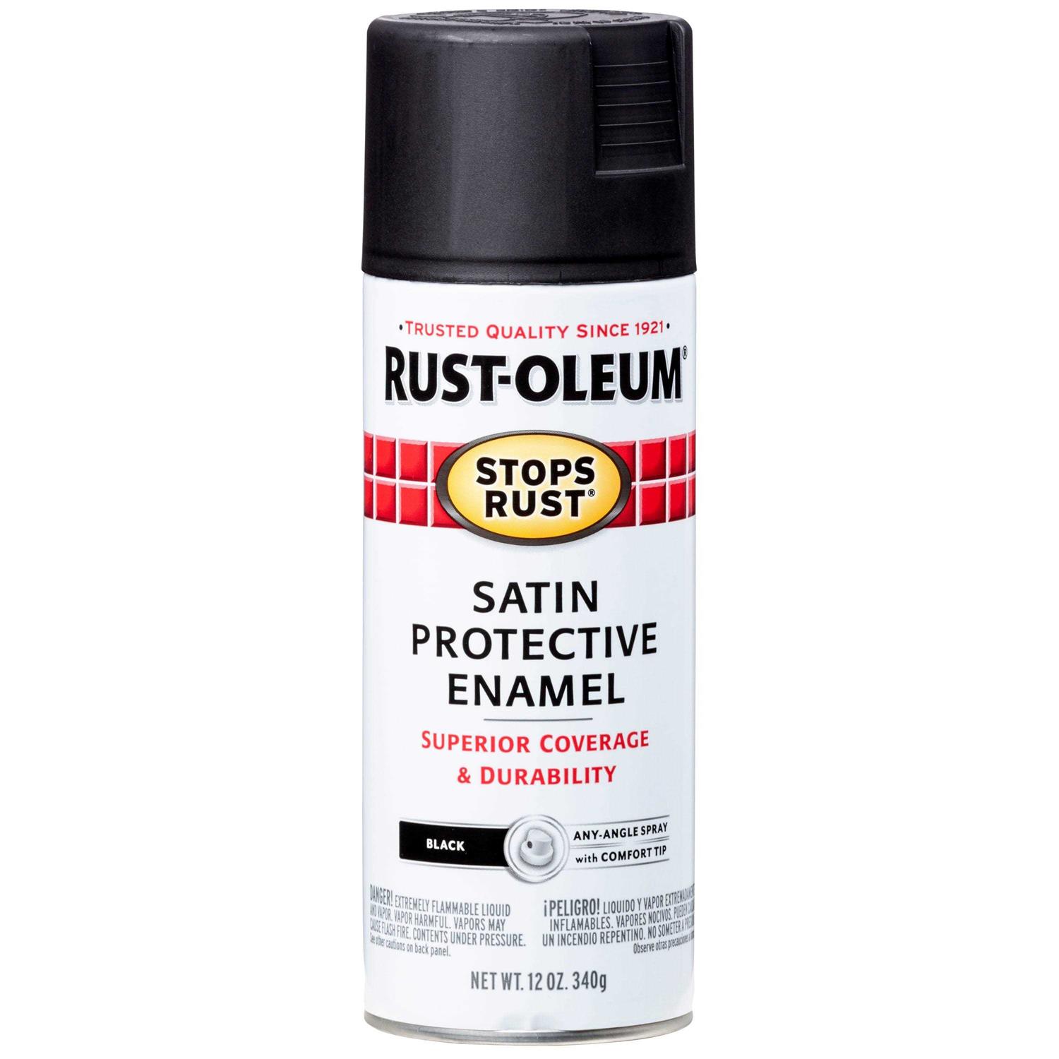 Rust Oleum Black 248658 Rust Reformer Spray - Zenithce