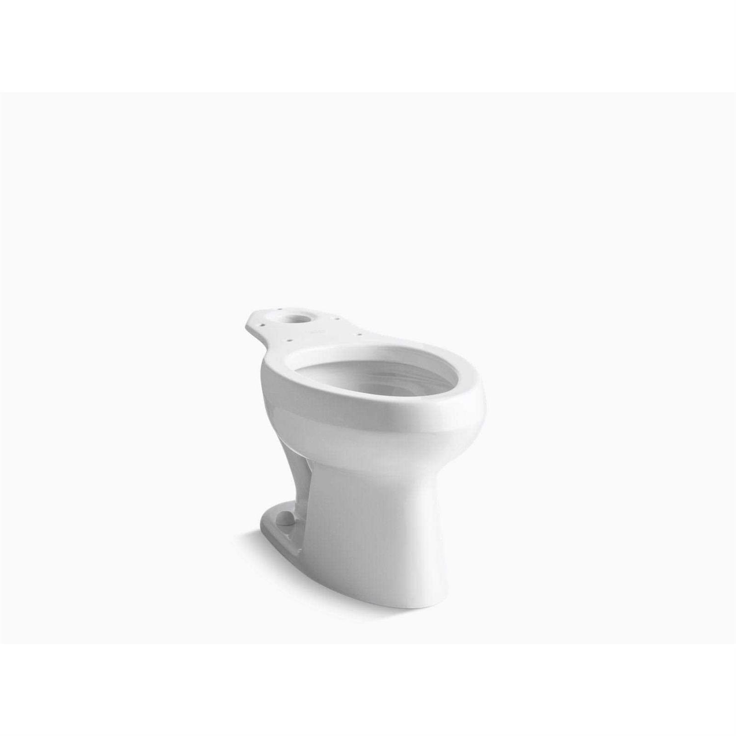 Kohler K-3998-RA 1.28 GPF Two-Piece Elongated Toilet with 12 Rough In and Right Hand Trip Lever from the Wellworth Collection White Fixture Toilet - Zenithce