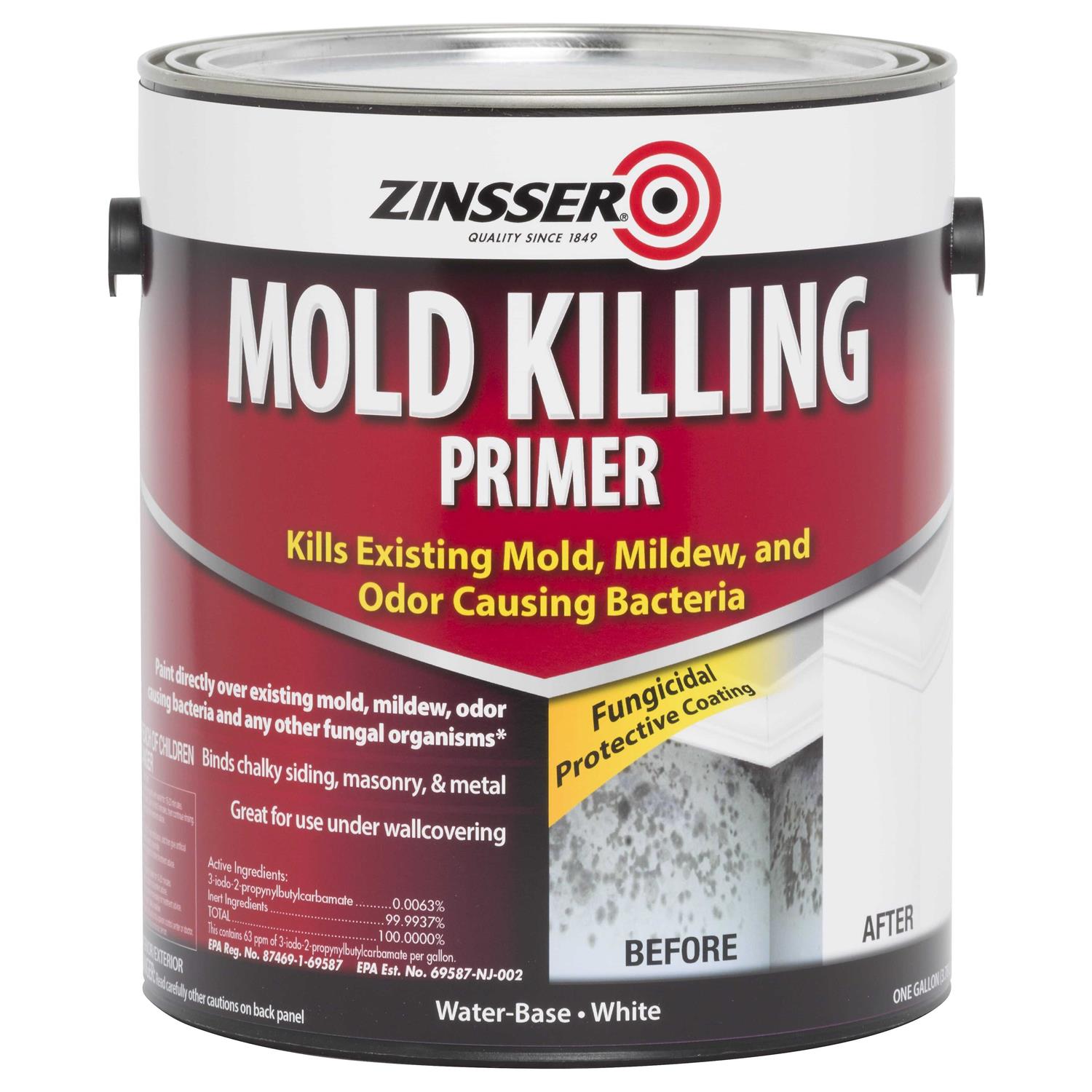Zinsser Mold Killing Primer - Zenithce