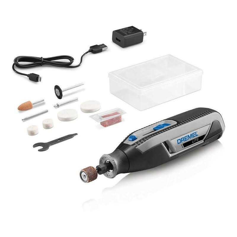 Dremel Lite 7760 N-10 Rotary Tool Kit - Zenithce