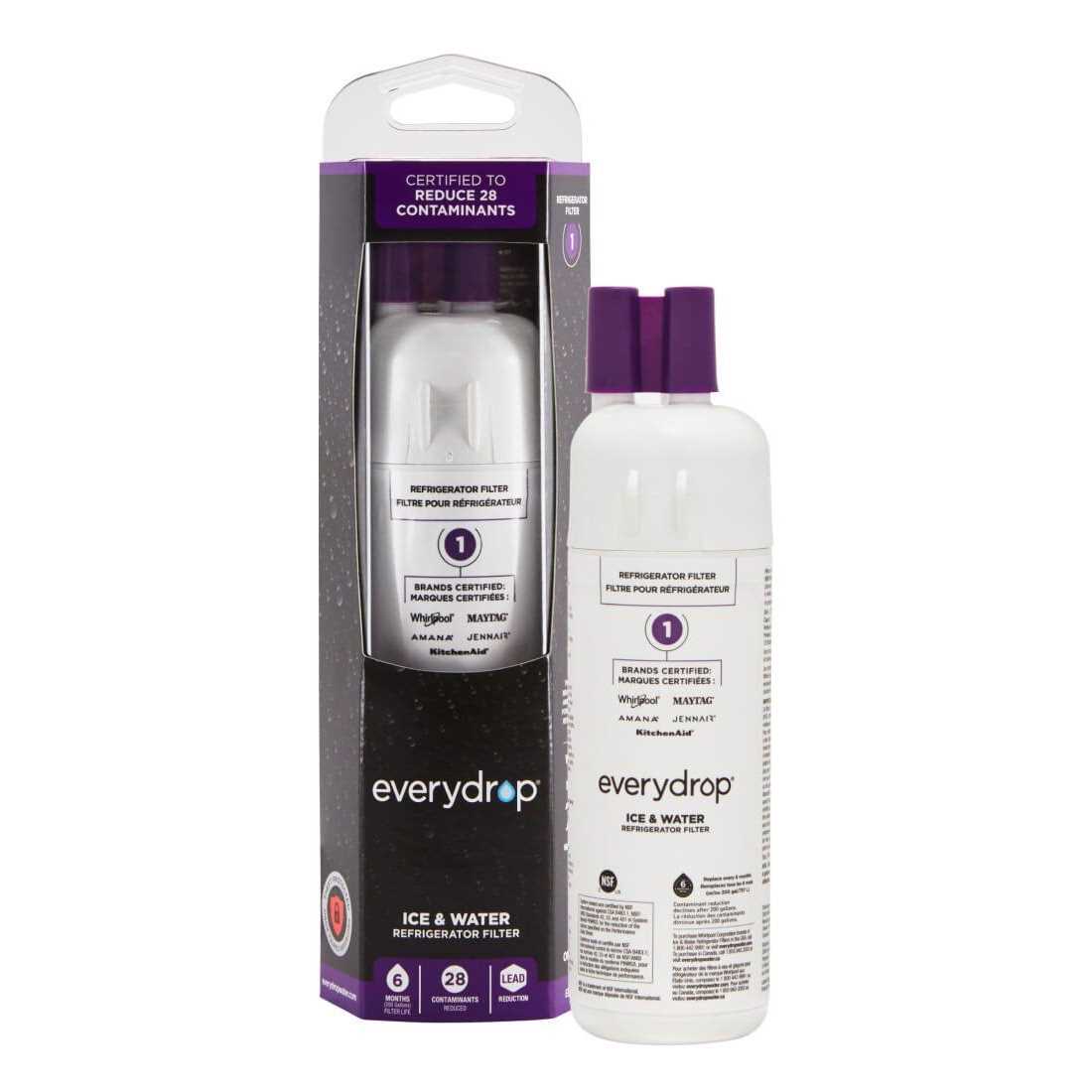 everydrop by Whirlpool Refrigerator Water Filter 2 EDR2RXD2 - Zenithce