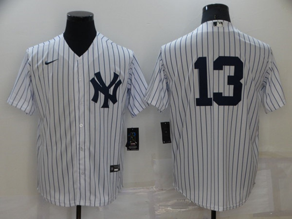 New York Yankees #13 Alex Rodriguez White Cool Base Stitched Baseball Jersey - Zenithce