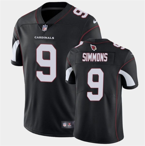 Arizona Cardinals #9 Isaiah Simmons Black Vapor Untouchable Limited Stitched Jersey - Zenithce