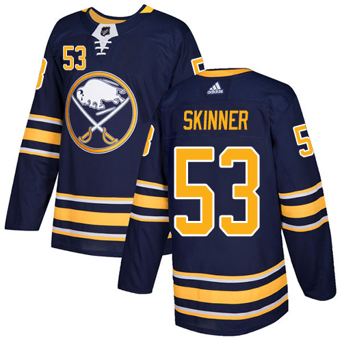 Buffalo Sabres #53 Jeff Skinner Navy Stitched Jersey - Zenithce