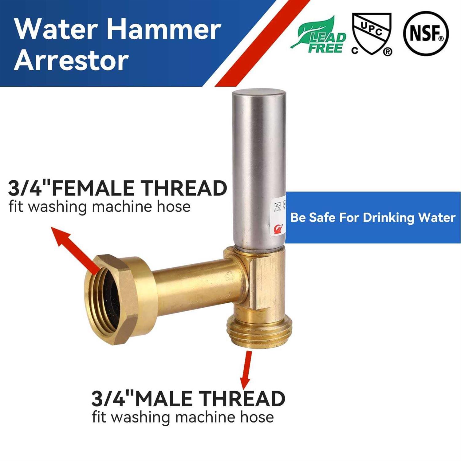 EFIELD MH-S-241 Stainless Steel Water Hammer - Zenithce