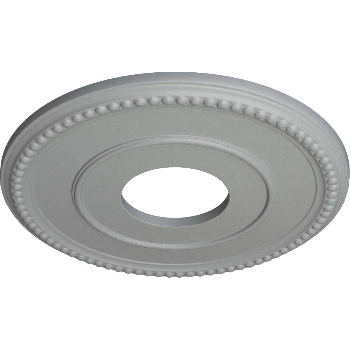 Ekena Millwork 10OD x 3 1/2ID x 1 1/8P Traditional Thermoformed PVC Ceiling Medallion - Zenithce