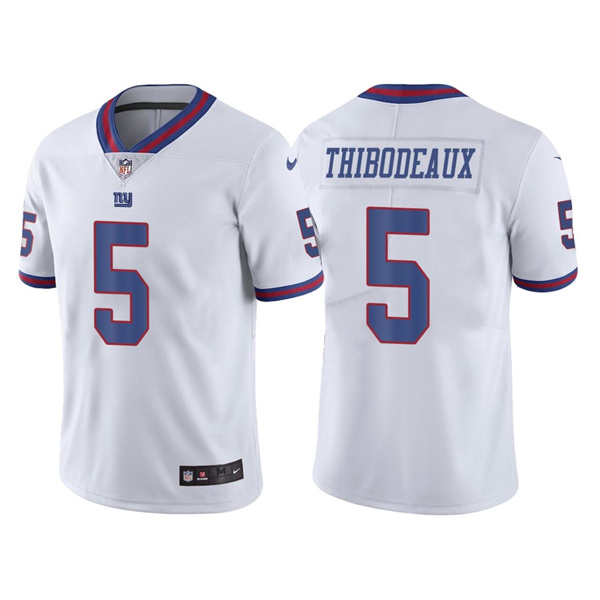 New York Giants #5 Kayvon Thibodeaux White Vapor Untouchable Limited Stitched Jersey - Zenithce